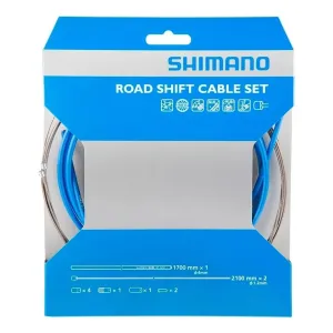Cabos E Conduítes Shimano Sp41 Ptfe Câmbio Road Azul