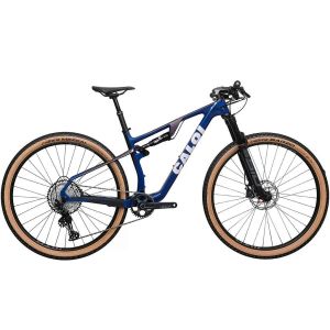 BICICLETA CALOI CARBON FS SPT2 AZUL TAM - 19