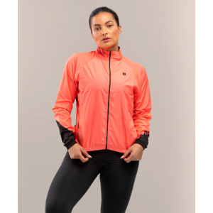 JAQUETA SIDE FURBO CORTA VENTO ASPEN GLINT FEMININA - CORAL - GG