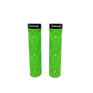 MANOPLA MTB SILICONE PREIUM 137MM COM TRAVA - VERDE M2