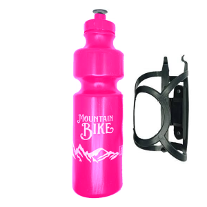 GARRAFA 750ML PLAST. ROSA C/SUP.