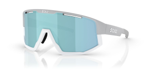 &Oacute;culos de Ciclismo Bliz Fusion Matt Light Grey Frame Smoke Ice Blue Mirr 1
