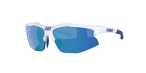 &Oacute;culos de Ciclismo Bliz Hybrid Matt Smoke With Frame Blue Multi 1