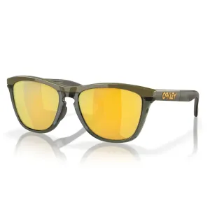 &Oacute;culos de Sol Oakley Frogskins Range Matte Dark Brush Prizm 24k Polarized 1