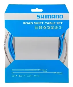 Cabos E Conduítes Shimano Sp41 Ptfe Câmbio Road Azul