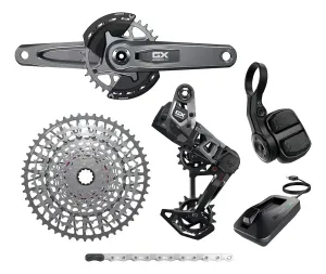 GRUPO DE TRANSMISSAO SRAM EAGLE GX T TYPE 10 52T COROA 32T PEDIVELA 170MM D2 1