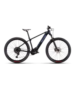 Bicicleta E-Bike Sense Impact E-trail Fun Cinza/Azul Tam - 17