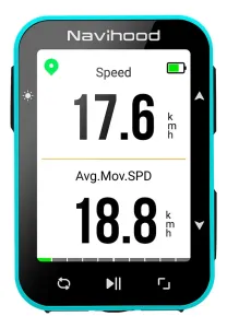 CICLOCOMPUTADOR/GPS NAVIHOOD L2 PRETO