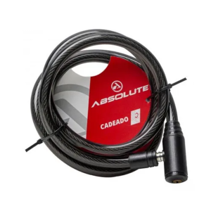CADEADO 1,0MX12MM ESPIRAL, CHAVE, PTO