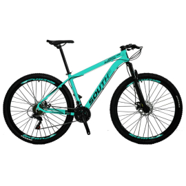 BICICLETA SOUTH STORM AZUL TURQUESA ARO 29 21V TAM - 15