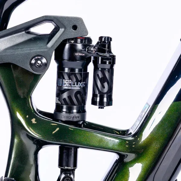 BICICLETA CARBON ELETRICA SENSE EXALT E-TRAIL EVO 2024 VERDE/PRETO