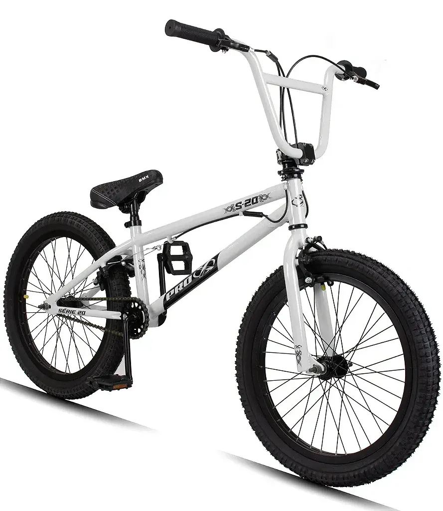 ホワイト BMX バイク 20インチ Bicicleta Bmx Serie 20 Aro 20 Aço Pro-x Branca