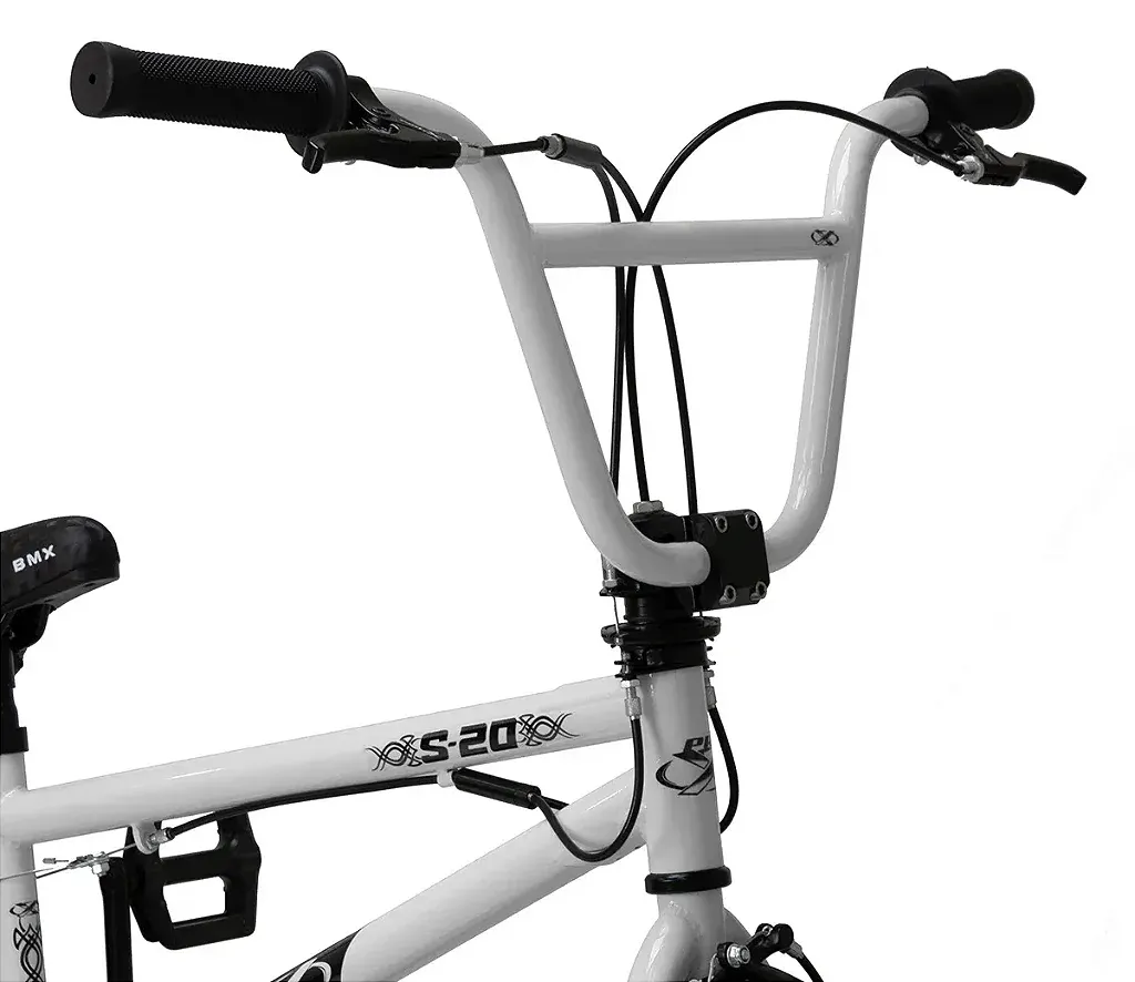 Bicicleta Bmx Serie 20 Aro 20 Aço Pro-x Branca